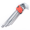 9pcs multi bike bicycle repair hand tool kit inch size L sharpe long arm ball point head allen hex hexagon key wrench set